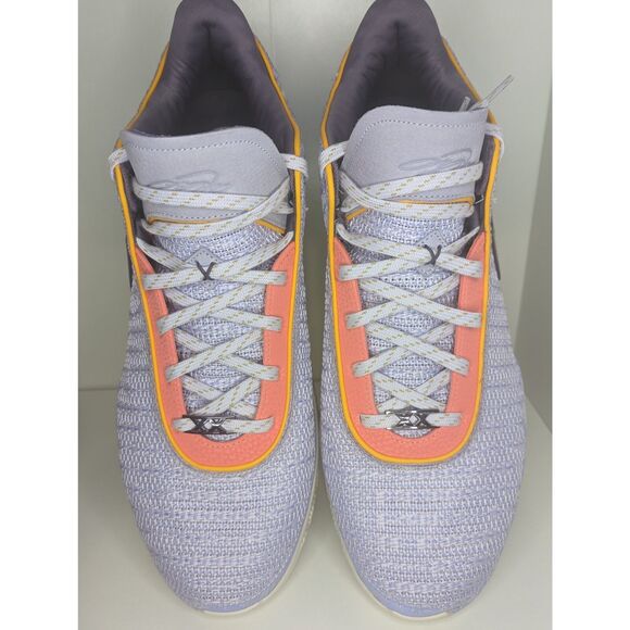 Nike Shoes Mens Size 17 LeBron 20 XX Violet Frost Purple Gold Shoes DJ5423-500 - Picture 2 of 6